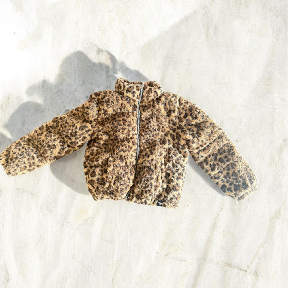 Kensie Girl Leopard Print Jacket